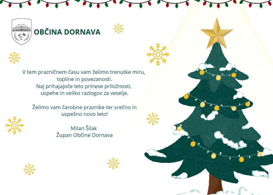 Voščilo Občina Dornava